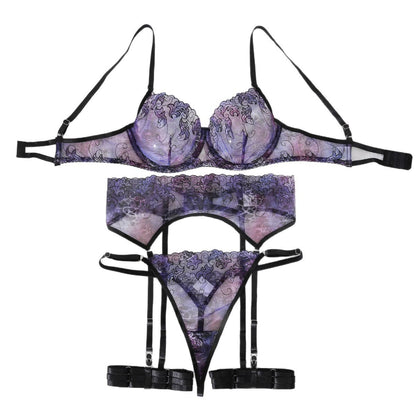 Fashion Temptation Sexy Underwear Underwear Four Piece Set