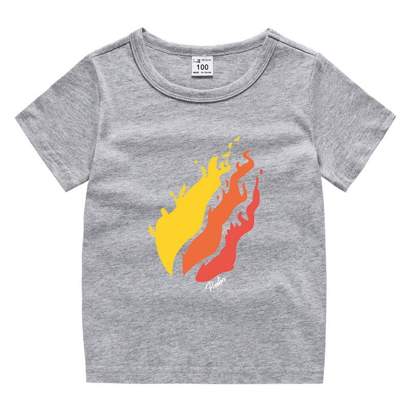 Prestonplayz children's summer clothing short sleeved