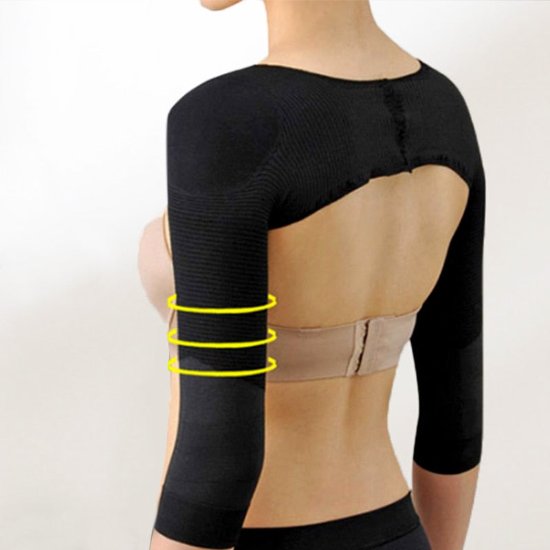 Women Arm Shaper Back Shoulder Corrector Slimming Underwear Hot Shapers Arm Control Shapewear Breathable