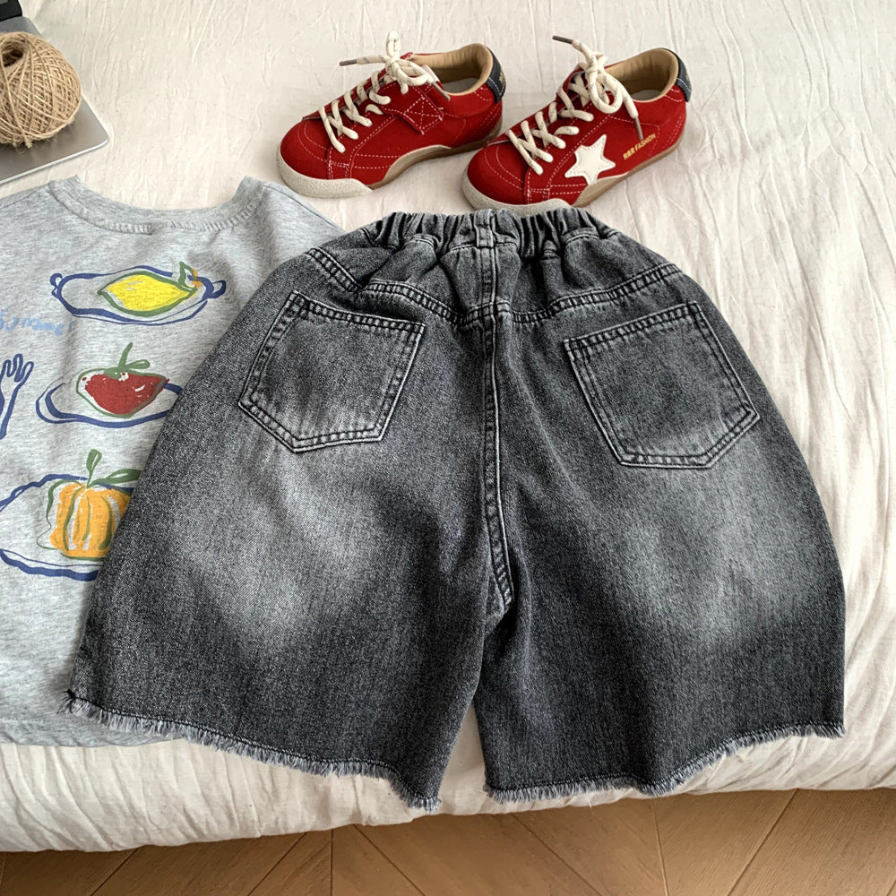 Children's hairy edge underwear for girls