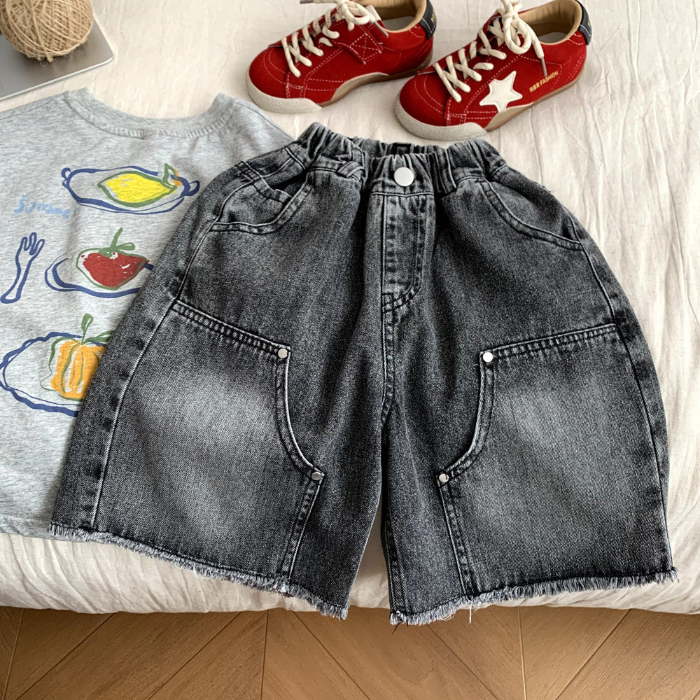 Children's hairy edge underwear for girls