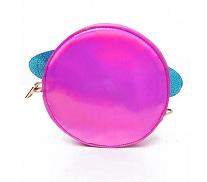 Women Harajuku Circle Planet 3D Chain Handbag Fashion Spacecraft Orbit Shoulder Messenger Bags