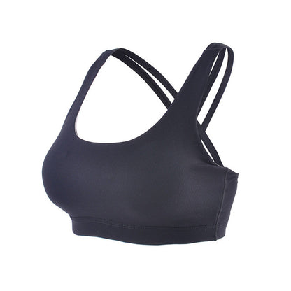 Professional Sport Bra Top Fitness Gym Women Strappy Vest Seamless Padded Yoga Bras Training Tank Top Push up Running Underwear