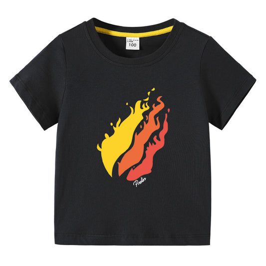 Prestonplayz children's summer clothing short sleeved